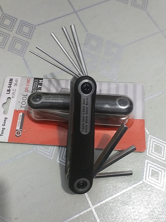 清理库存最后7单 全新内六角扳手折叠内六角...