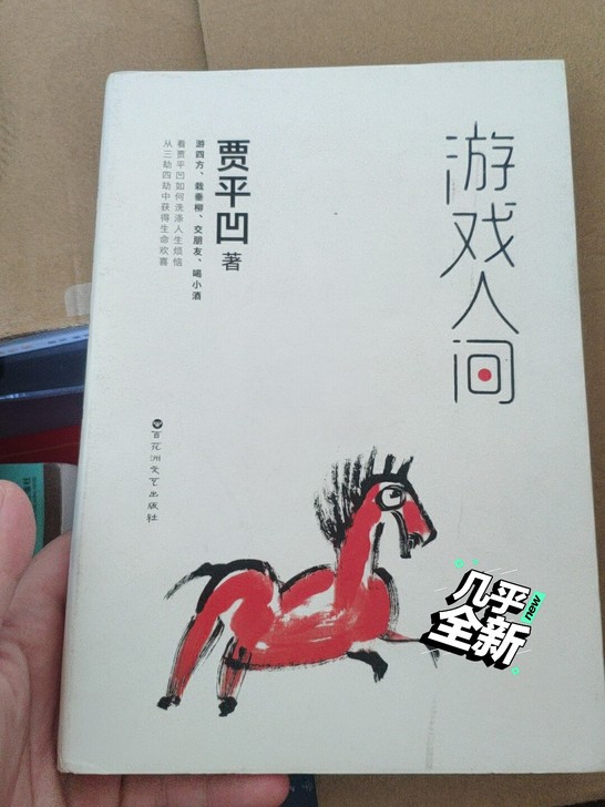 贾平凹的游戏人间，买回来没有看过，不感兴趣...