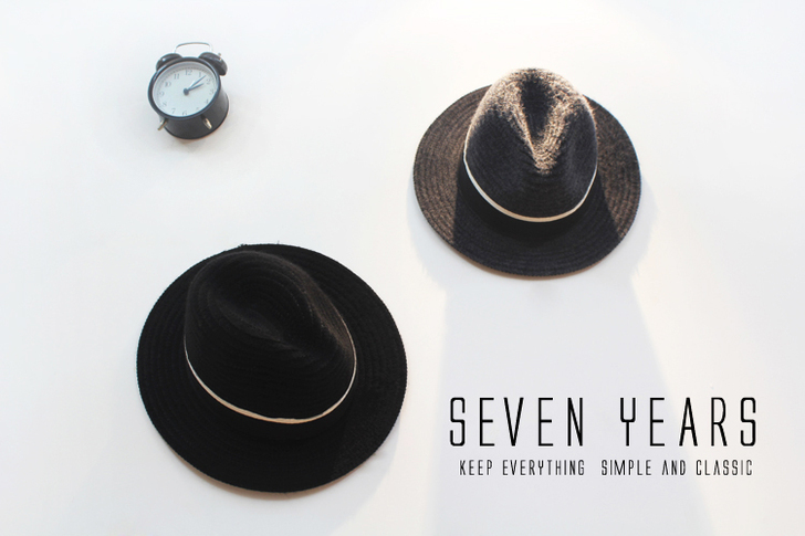 SEVEN YEARS 礼帽 独家定制韩国...