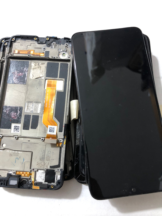 OPPO A7X原装带框外爆内好屏幕 O...
