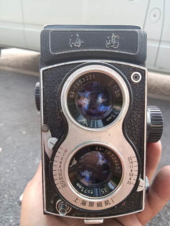 70年代海鸥120双反相机一台