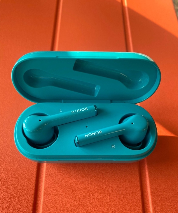 荣耀flypods3 无线蓝牙耳机知更鸟蓝