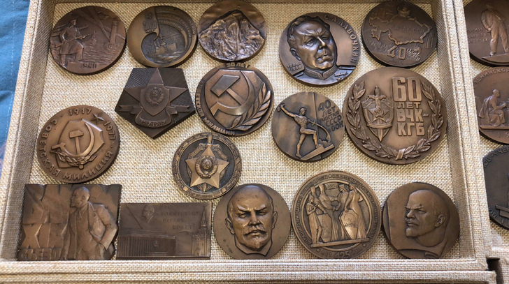 苏联大铜章 如图好品。