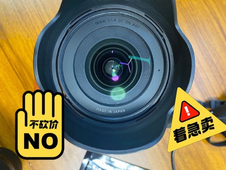 适马161.4  用来拍摄抖音的，用了2个...