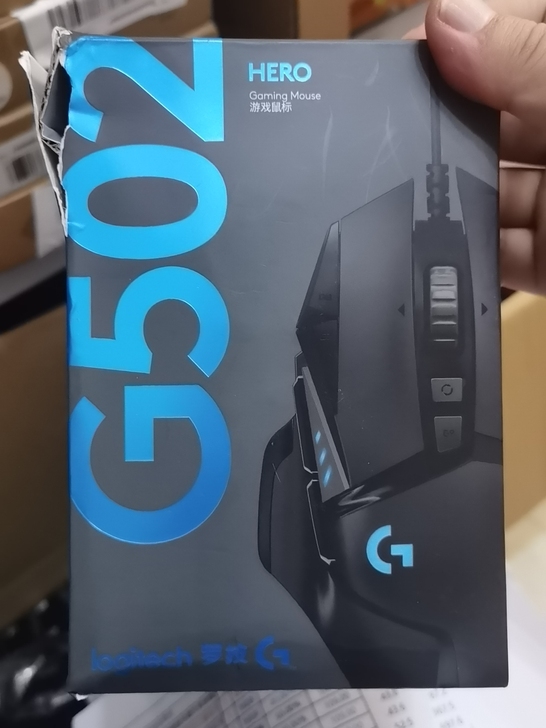 罗技g502 hero 25600dpi游...