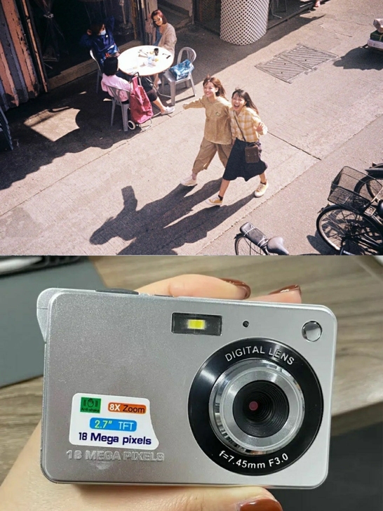 全新未拆封ccd佳能同款KOMERY照相机...