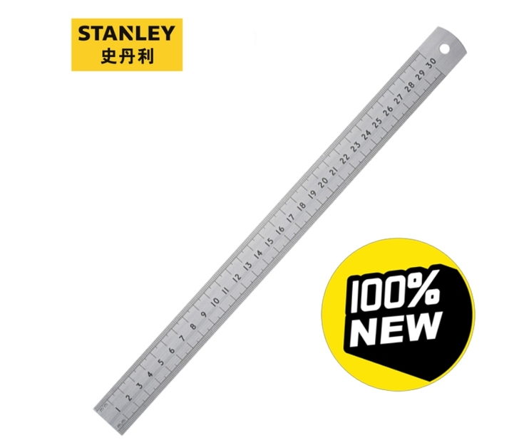 STANLEY/史丹利全新不锈钢直尺300...