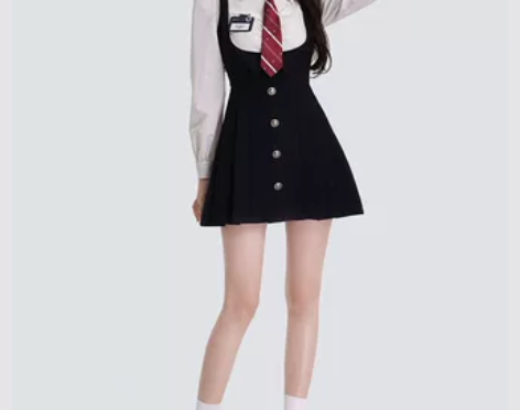 画解WAHJUIS 校园小说女主 假两件连...