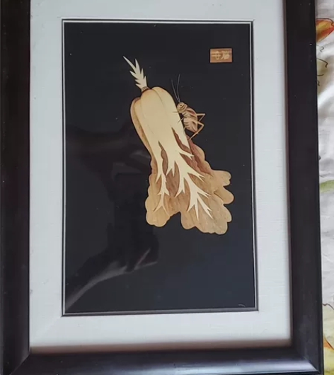 正品墙上装饰画：白洋淀芦苇工艺画 带框可挂...