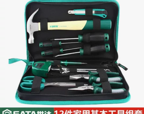 工具盒世达06018手动五金家用套装维修0...