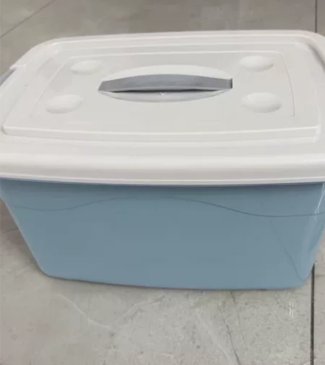 佳帮手加厚特大号收纳箱塑料衣服储物盒衣物大...