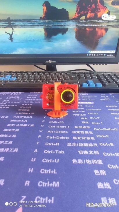 运动相机  裸蚁重量37克  非偏远地区包...