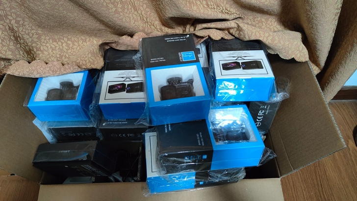 捡漏国外品牌1080p高清运动相机赔钱处理...