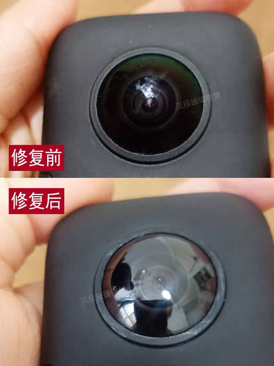 各品牌全景运动相机镜头insta360 o...