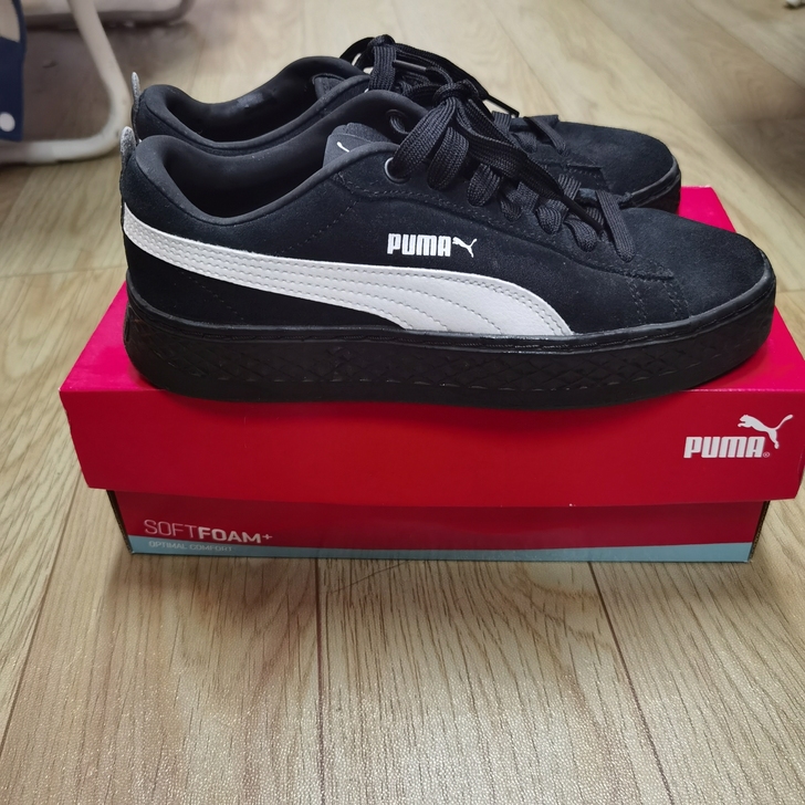 PUMA彪马官方正品 女子厚底休闲鞋松糕鞋...
