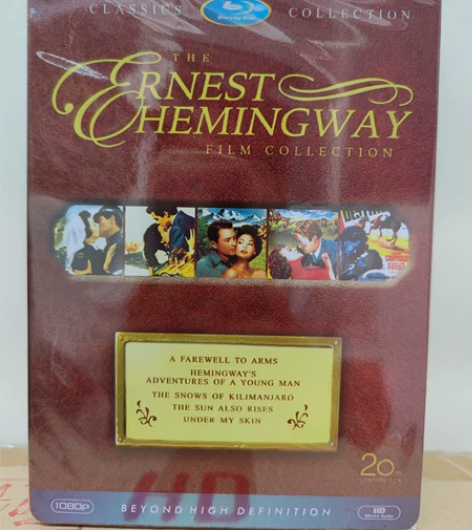 海明威作品电影精选5部DVD铁盒收藏版 全...