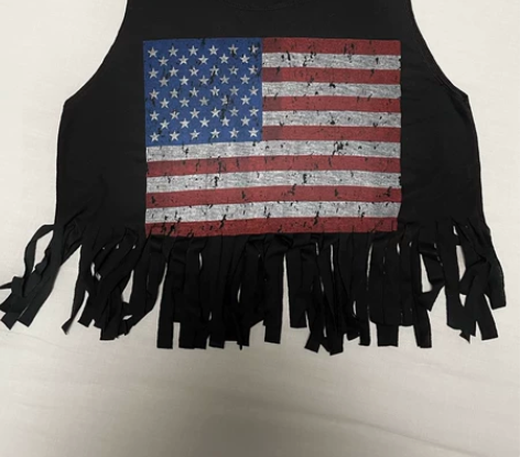 夏季个性背心 均码 穿过一次 低价出几乎全...