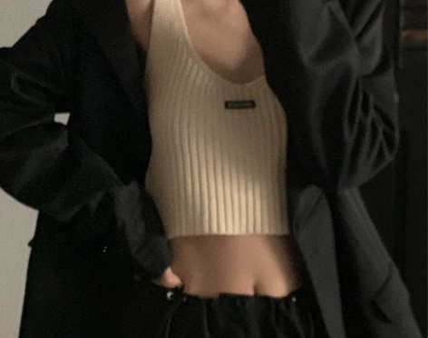 ?obliviate/答应你们的针织背心女...