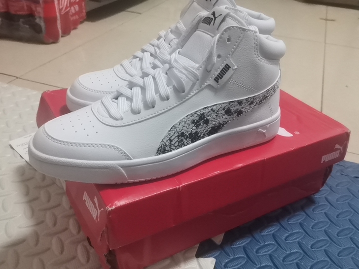 全新 保真正品PUMA彪马 新款女子中帮蛇...