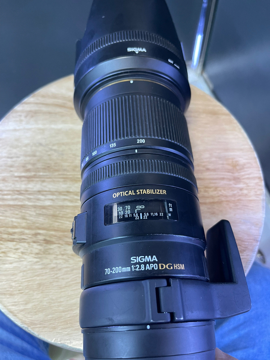 适马70-200/2.8Os 小黑5 橙色...