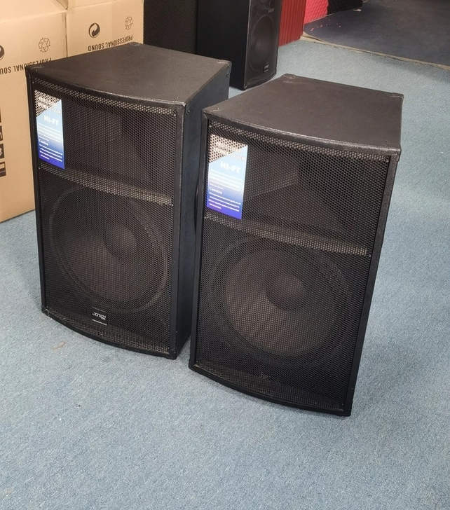 全新15寸大功率重低音家用舞台KTV音响，...