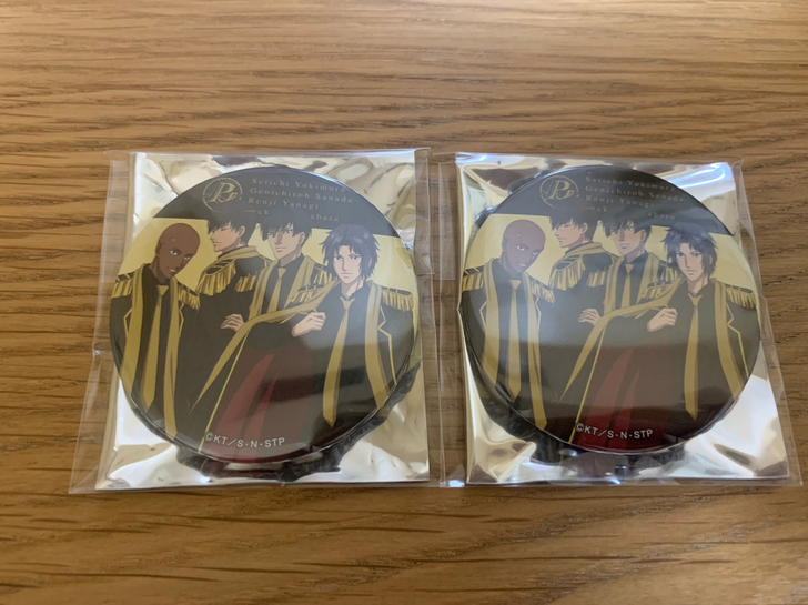 网球王子 冰立CD吧唧。立海大群像。默认中...