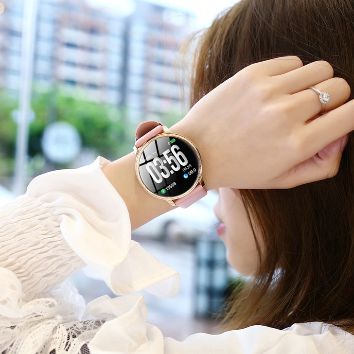 智能手环手表女适用于小米华为血压心率男士多...