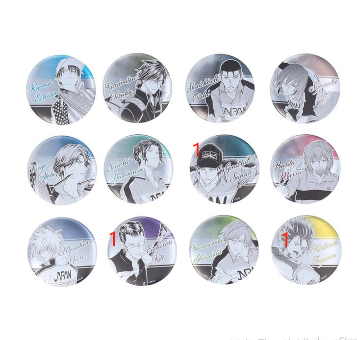 【出】网球王子 浮雕吧唧现货