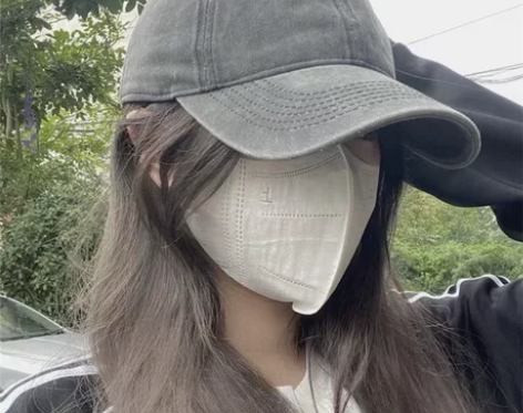 帽子女鸭舌帽软顶韩版ins百搭水洗灰色棒球...