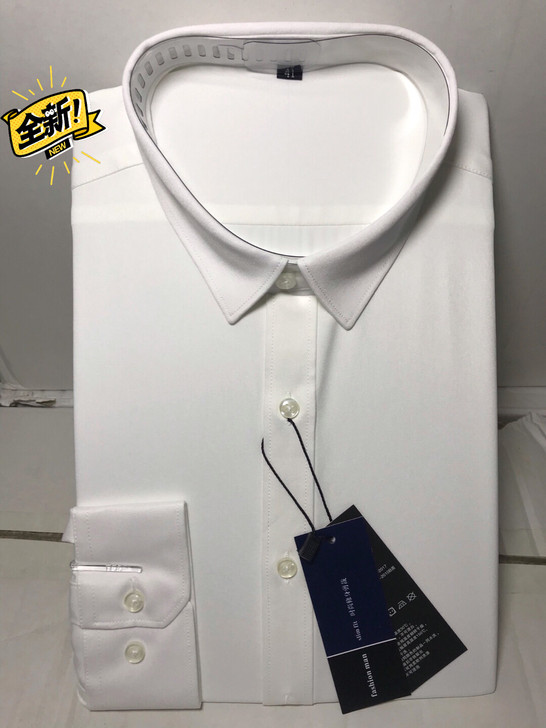 1000+元级别莱赛尔弹力衬衫男长袖米白四...
