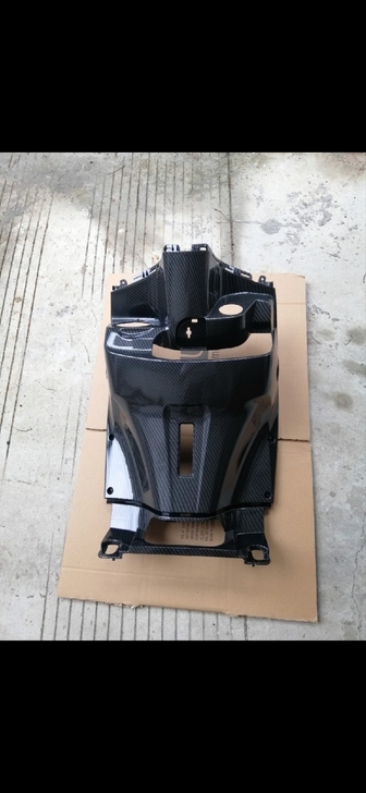 三阳S9新酷奇林海飞鹰酷星摩托车改装碳纤维...