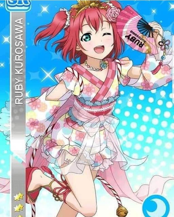 Aqours 露比 浴衣觉醒cos