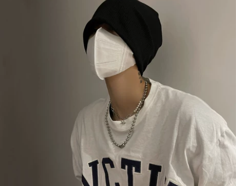 针织帽冷帽黑色帽子男潮春秋百搭毛线帽包头帽...