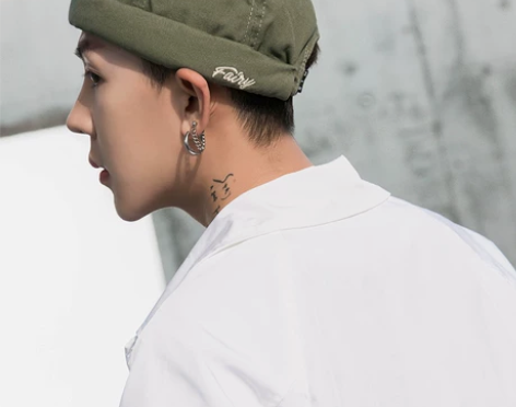 FINE STATE帽子男潮牌无檐瓜皮帽雅...