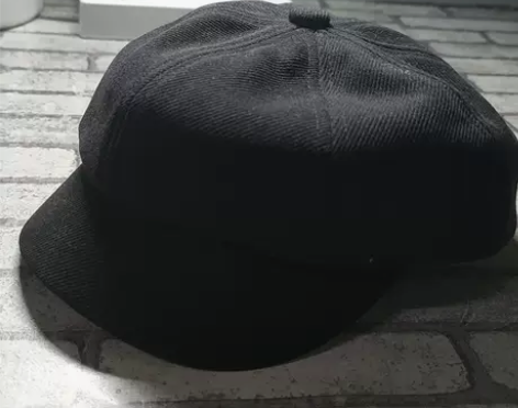 女生贝雷帽 买来没带过 帽子可以调节头围大...