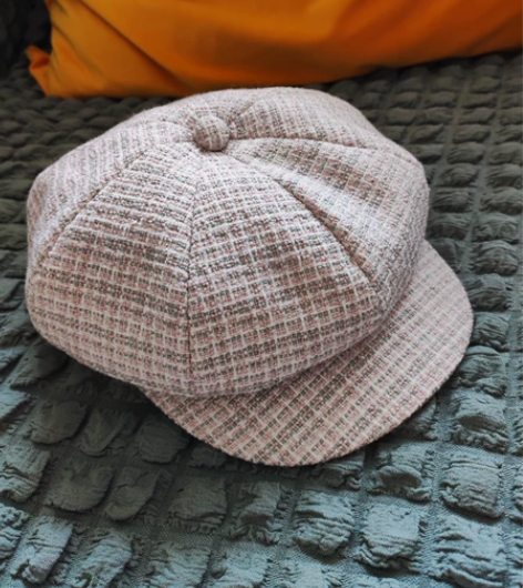 商场购入全新女童贝雷帽，小香风，可调节大小...