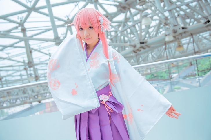 我妻由乃 未来日记 cos