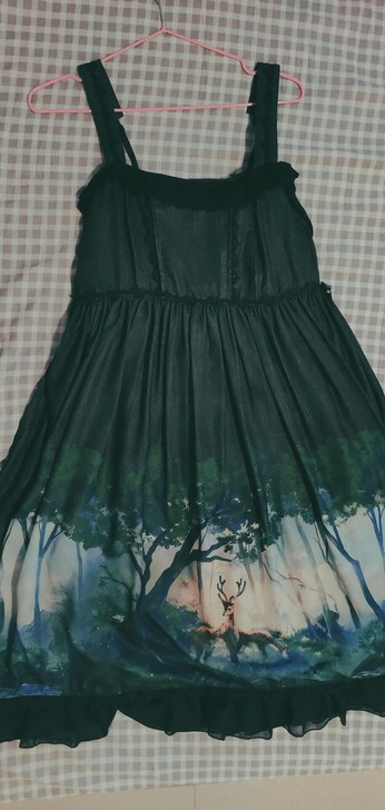 黑白布丁家jsk m码，尺码适合胸围86到...