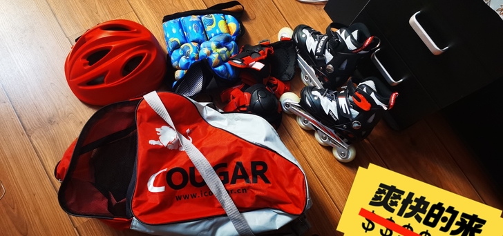 几乎没穿过美洲狮轮滑鞋，26-30码，便宜出