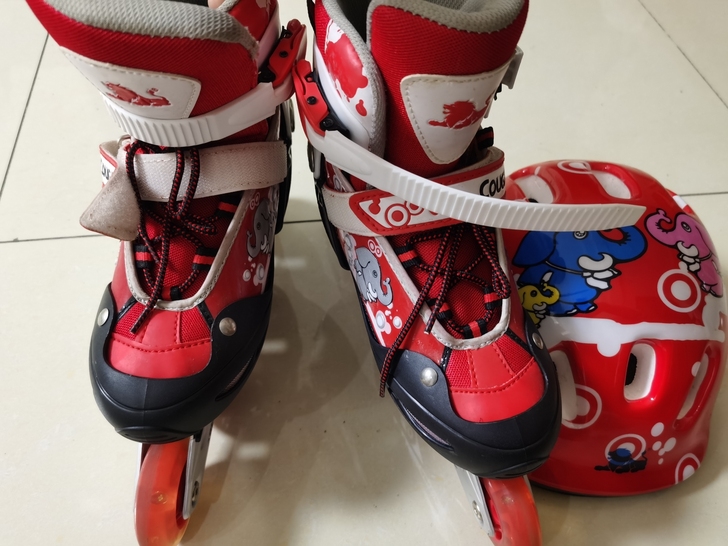 COUGAR美洲狮轮滑鞋，成人大童可穿，3...