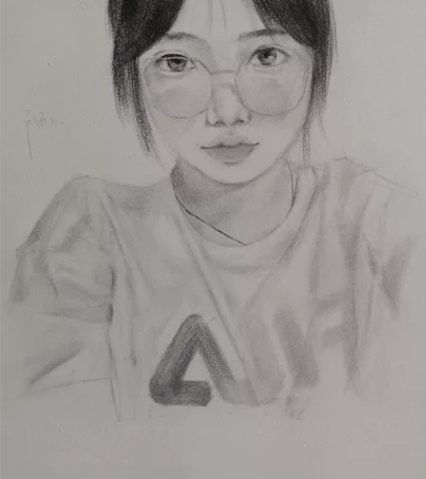 接两张这种铅笔画(素描？)，会尽可能的画的...