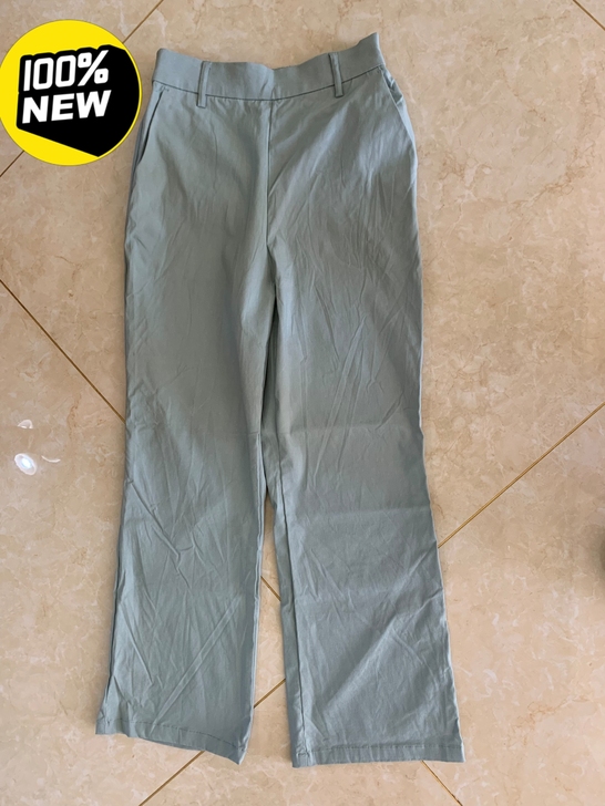 女高腰长裤子休闲裤,全新,1码,适合平时穿...