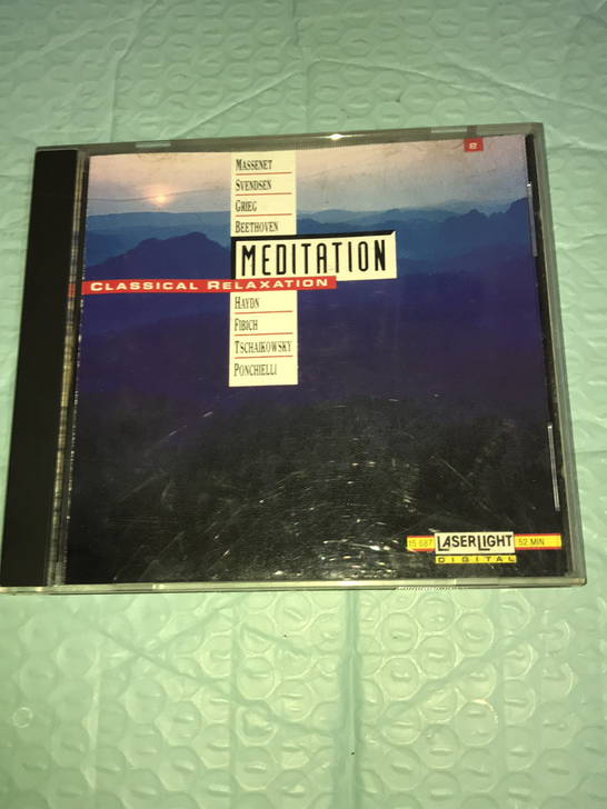 冥想古典音乐，美版，品相9.3成，二手音像...