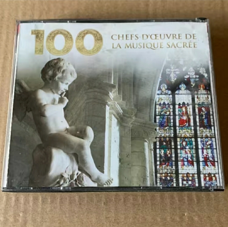 古典100系列6张CD碟光盘,《古典圣歌合...