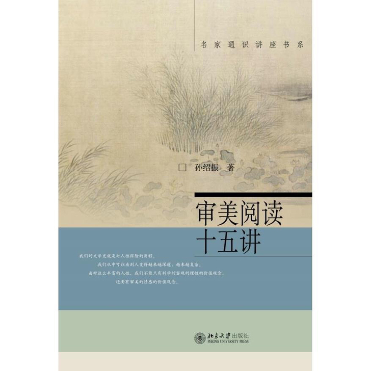 审美阅读十五讲  孙绍振　著
