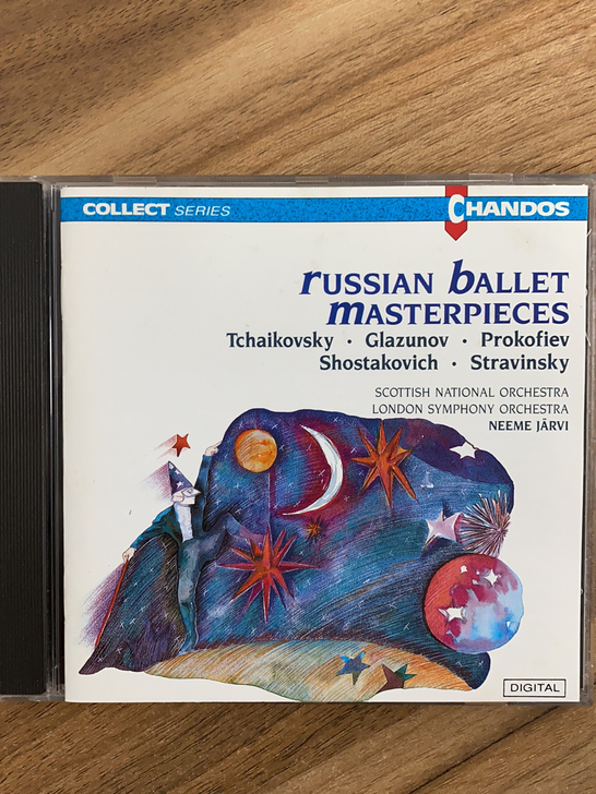 Chandos首版,雅尔维指挥俄国著名的芭...