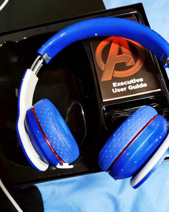 全新封膜盒装漫威*萌奇*森麦三方联名的头戴...