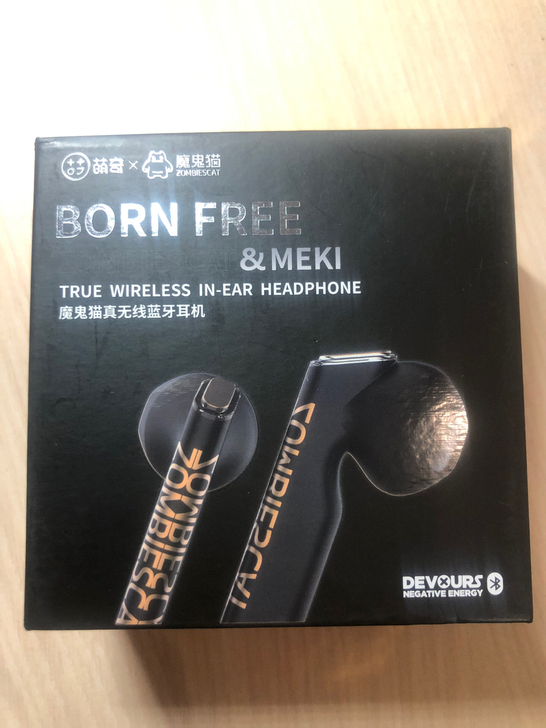 ZOMBIES CAT/魔鬼猫蓝牙耳机，森...