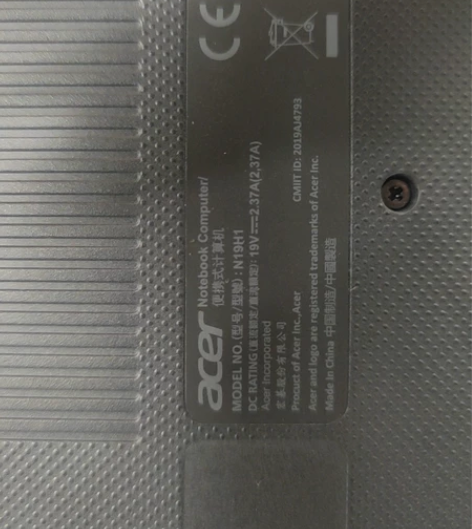 宏基15寸笔记本   20年出厂9成新  ...