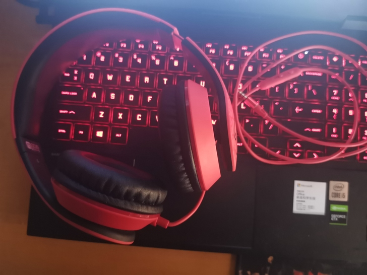 森麦 魔鬼猫音魔耳机头戴式 电脑游戏吃鸡手...